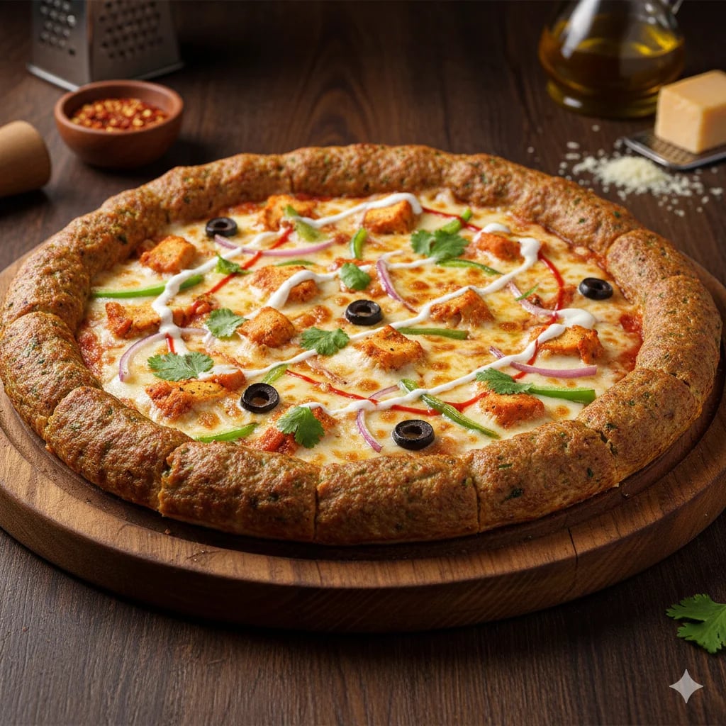 Kababish Crust Pizza