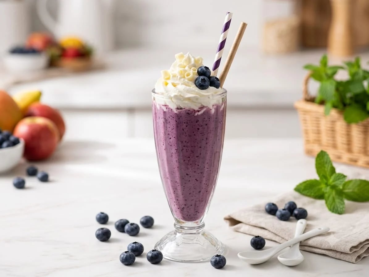 Shake It (Blueberry Milk Shake)
